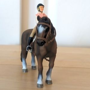 Schleich Horse (Tennessee Walker Mare) and Rider
